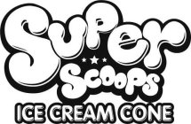 SUPER SCOOPS ICE CREAM CONE