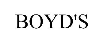 BOYD'S