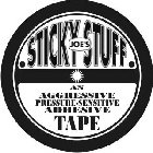 JOE'S STICKY STUFF AN AGGRESSIVE PRESSURE-SENSITIVE ADHESIVE TAPE