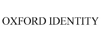 OXFORD IDENTITY