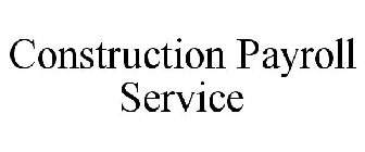 CONSTRUCTION PAYROLL SERVICE