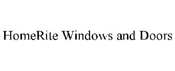 HOMERITE WINDOWS AND DOORS