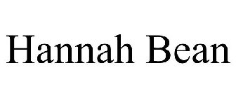 HANNAH BEAN