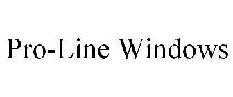 PRO-LINE WINDOWS