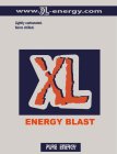 WWW.XL-ENERGY.COM XL ENERGY BLAST PURE ENERGY LIGHTLY CARBONATED. SERVE CHILED.