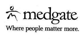 M MEDGATE WHERE PEOPLE MATTER MORE.