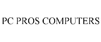 PC PROS COMPUTERS