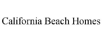 CALIFORNIA BEACH HOMES