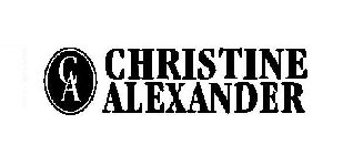 CA CHRISTINE ALEXANDER