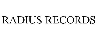 RADIUS RECORDS