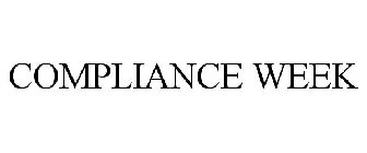 COMPLIANCE WEEK