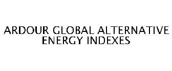ARDOUR GLOBAL ALTERNATIVE ENERGY INDEXES