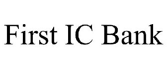 FIRST IC BANK