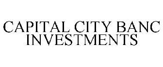 CAPITAL CITY BANC INVESTMENTS