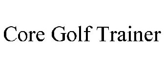 CORE GOLF TRAINER