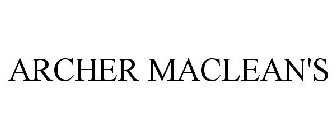 ARCHER MACLEAN'S