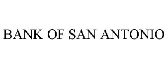 BANK OF SAN ANTONIO