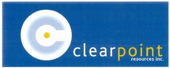 C CLEARPOINT RESOURCES INC.