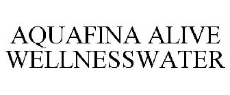 AQUAFINA ALIVE WELLNESSWATER