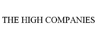 THE HIGH COMPANIES