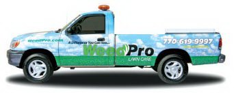 WEEDPRO LAWN CARE WEEDPRO.COM A DIFFERENCE YOU CAN SEE... 770-619-9997