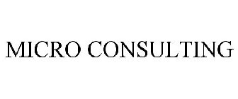 MICRO CONSULTING