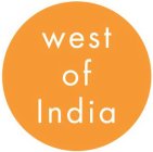 WEST OF INDIA