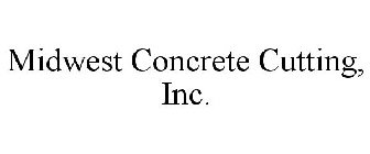 MIDWEST CONCRETE CUTTING, INC.