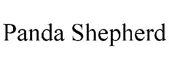PANDA SHEPHERD