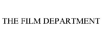 THE FILM DEPARTMENT