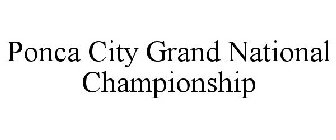 PONCA CITY GRAND NATIONAL CHAMPIONSHIP
