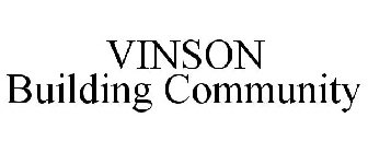 VINSON BUILDING COMMUNITY