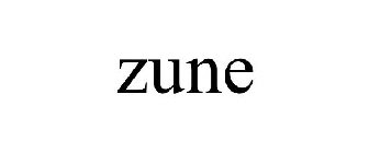 ZUNE