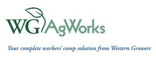 WG AGWORKS YOUR COMPLETE WORKERS' COMP SOLUTION FROM WESTERN GROWERS