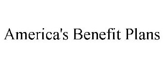 AMERICA'S BENEFIT PLANS