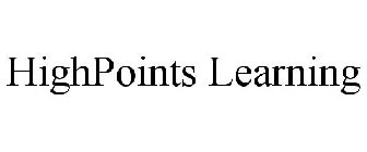 HIGHPOINTS LEARNING