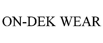 ON-DEK WEAR