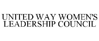 UNITED WAY WOMEN'S LEADERSHIP COUNCIL