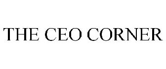 THE CEO CORNER