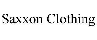 SAXXON CLOTHING