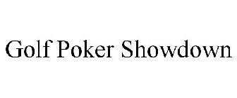 GOLF POKER SHOWDOWN