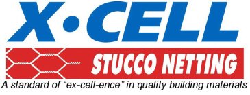 X · CELL STUCCO NETTING A STANDARD OF 