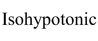 ISOHYPOTONIC