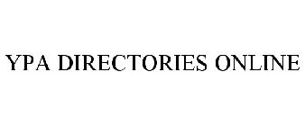 YPA DIRECTORIES ONLINE