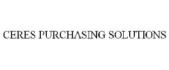 CERES PURCHASING SOLUTIONS