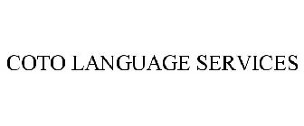 COTO LANGUAGE SERVICES