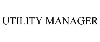 UTILITY MANAGER