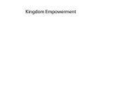 KINGDOM EMPOWERMENT