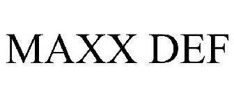 MAXX DEF