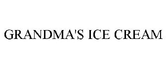 GRANDMA'S ICE CREAM